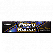   Party in House - KingSizeSlim - Black (Thin Paper) 110 