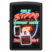  Zippo 48455 - ZIPPO Classic - Black Matte