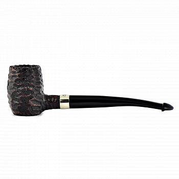  Peterson Speciality Pipes - Barrel - Rustic Nickel Mounted P-Lip ( )