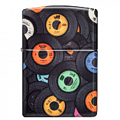  Zippo 48770 - Records Design - 540 Matte