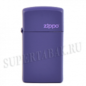  Zippo 1637 ZL - Slim - Purple Matte Zippo logo